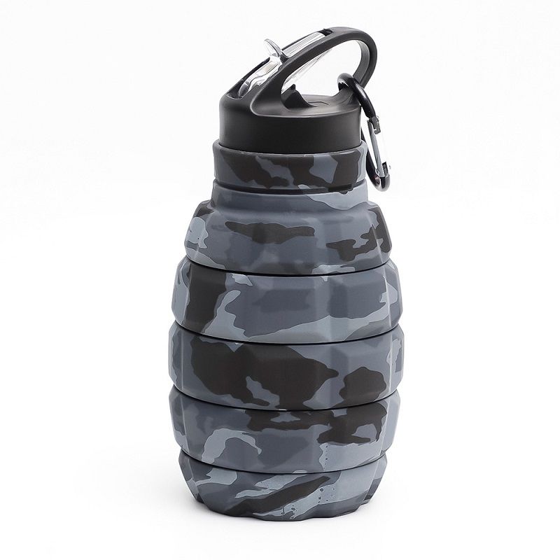 1pc 600ml/20.3oz Creative Grenade Shaped Water Bottle, Funny Leakproof  Water Cup, Suitable For Outdoor Sports, Fitness