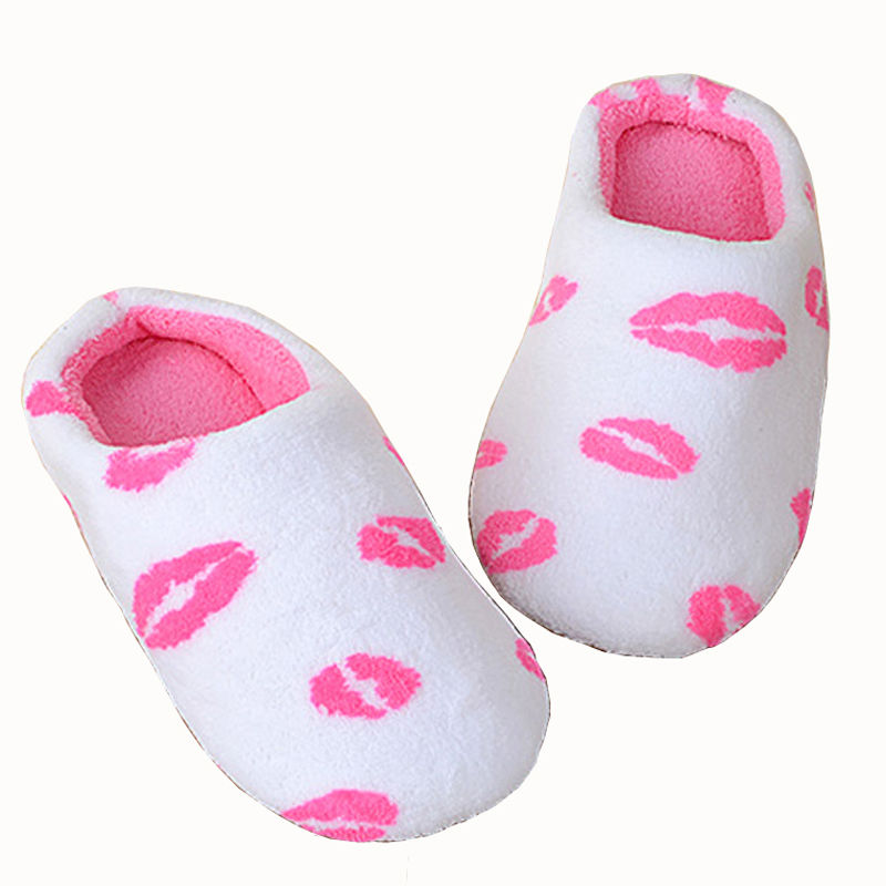 TEMU Women's Plush Flat Indoor Bedroom Slides, Warm & Comfy Closed Toe House Slides, Slip On Home Slippers