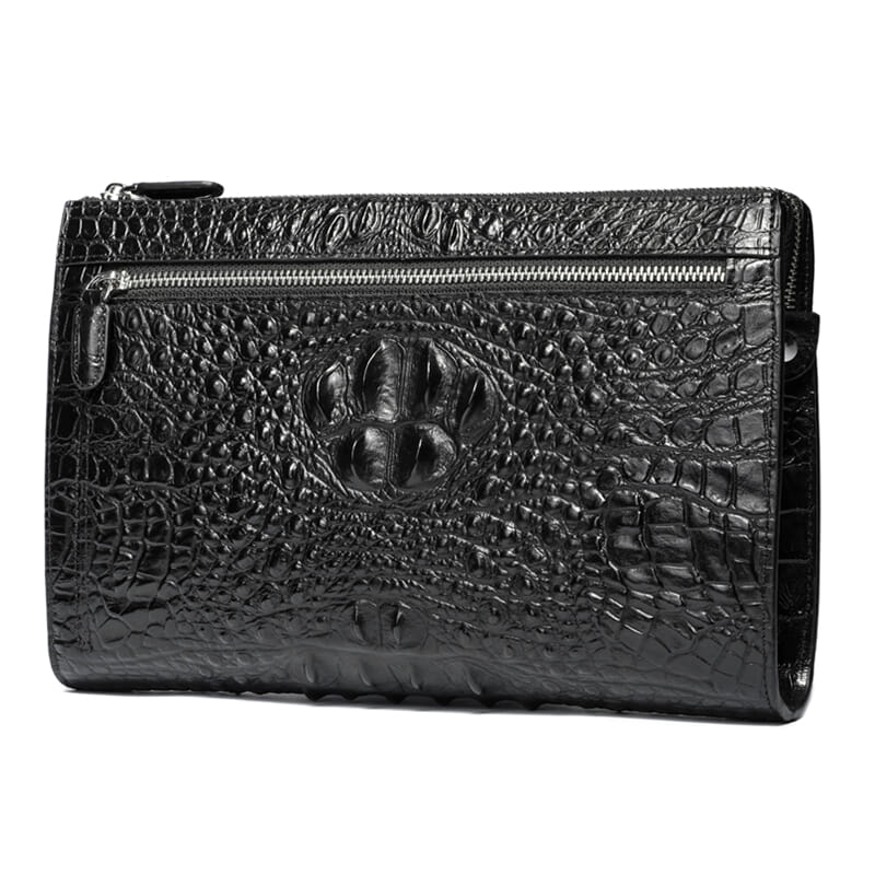 Crocodile Pattern Men Purse Casual Large Capacity Business Wallets