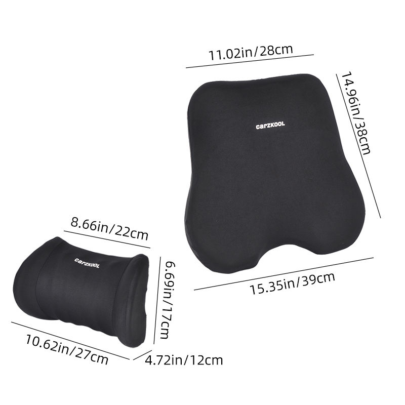 Memory Foam Car Orthopedic Neck Pillow Headrest Neck And Lumbar Back  Support Cushion For Drivers Ideal For Driving Stability From Wondenone,  $38.79