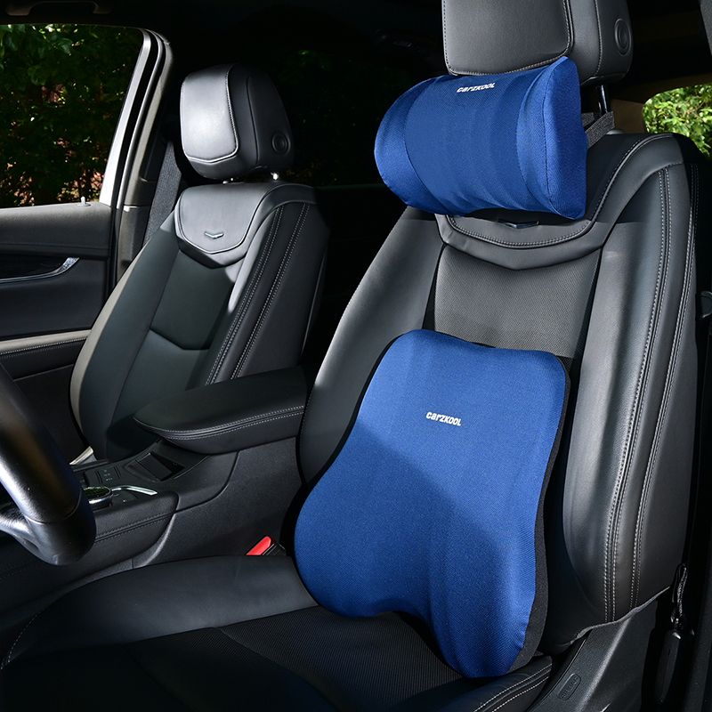 Breathable Car Seat Headrest Car Neck Pillow Cushion Back Lumbar Support  For Car Seat Travel Memory Foam Car Seat Cushion Covers - AliExpress