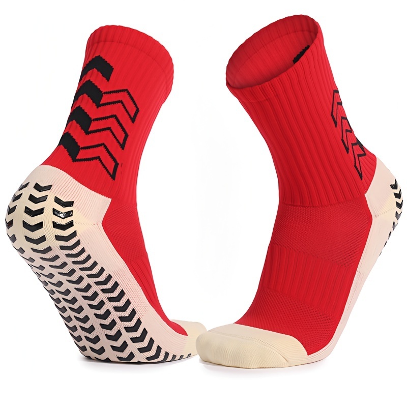 Non slip Silicone Bottom Football Socks calf Breathable - Temu Canada