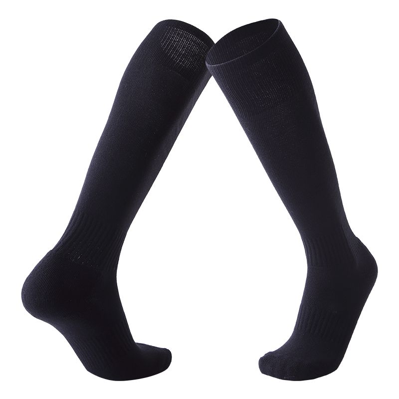 Breathable knee Sports Socks Men Women Terry Bottom Long - Temu