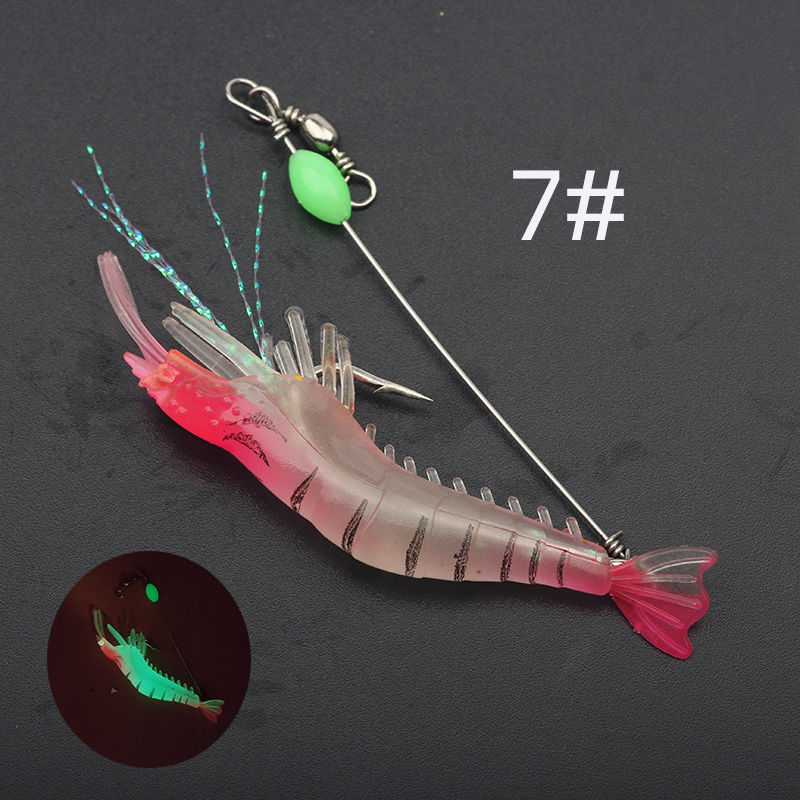 Luminous Bionic Shrimp Fishing Lures Freshwater Saltwater - Temu