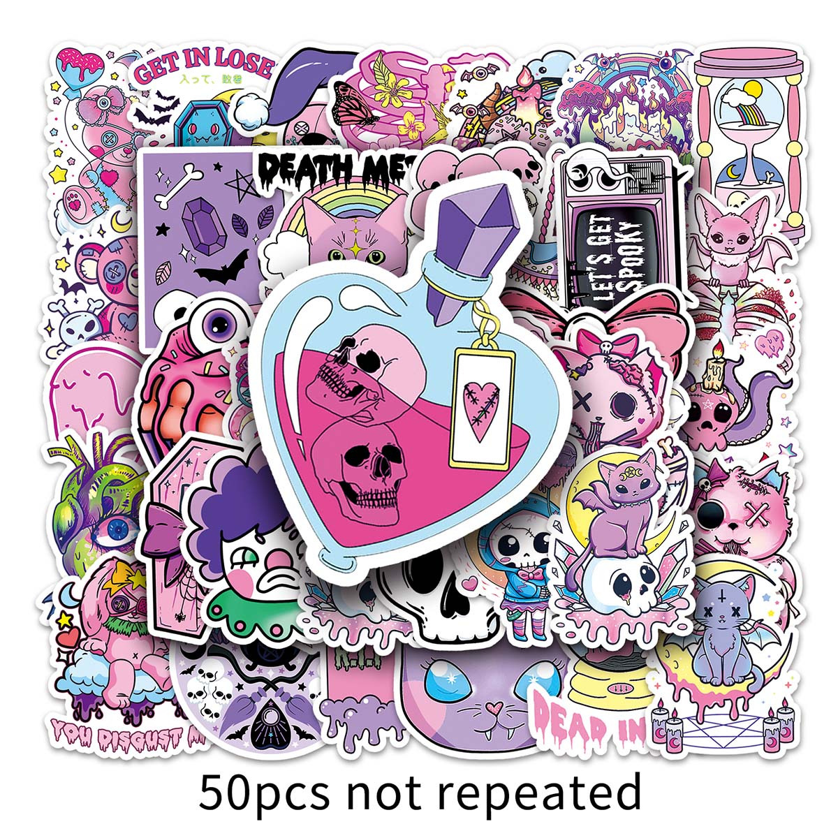 Pastel Goth Sticker Sheet