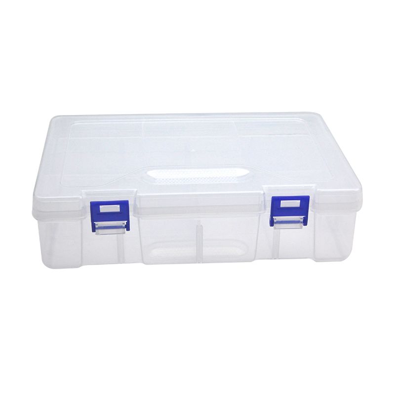 Portable Mini Multi Compartment Storage Box, Double Layer Double Sealed  Moisture-proof Storage Box, Snap On Split Compartment Box For Small  Business Owners/shops/retailers - Temu Germany