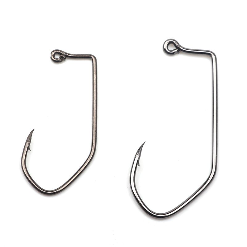 50pcs Saltwater Carbon Steel Aberdeen Jig Hooks - Perfect for Fishing  Accessories & Fly Fishing!