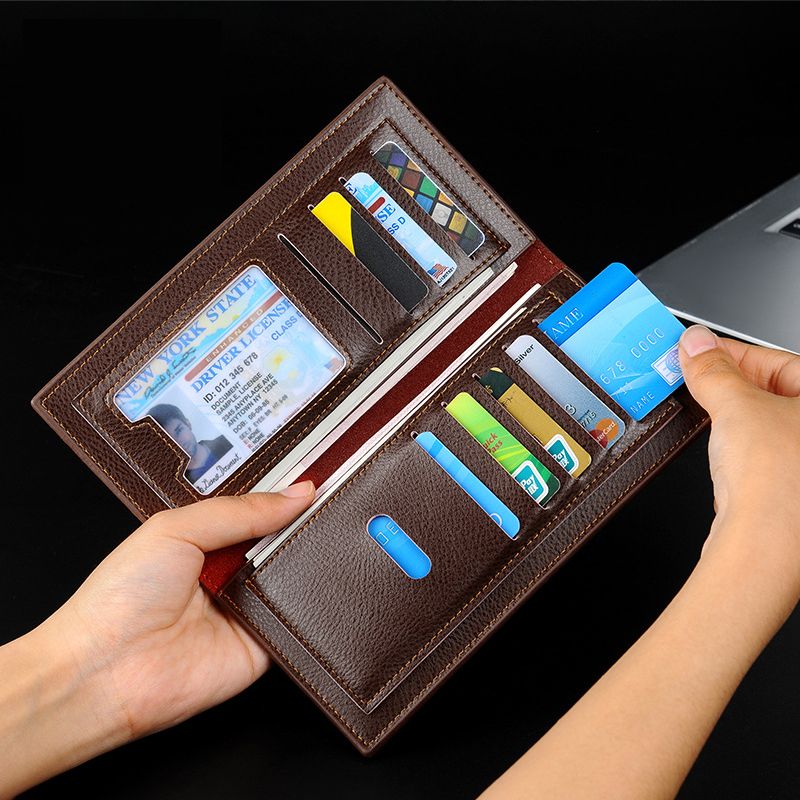 1pc Mens Long Wallet Multi Card Document Holder Wallet Bags And Luggage Temu 5414