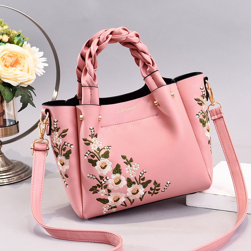 Fashion Embroidery Multi-use Women Bag!all-match Handmade Floral