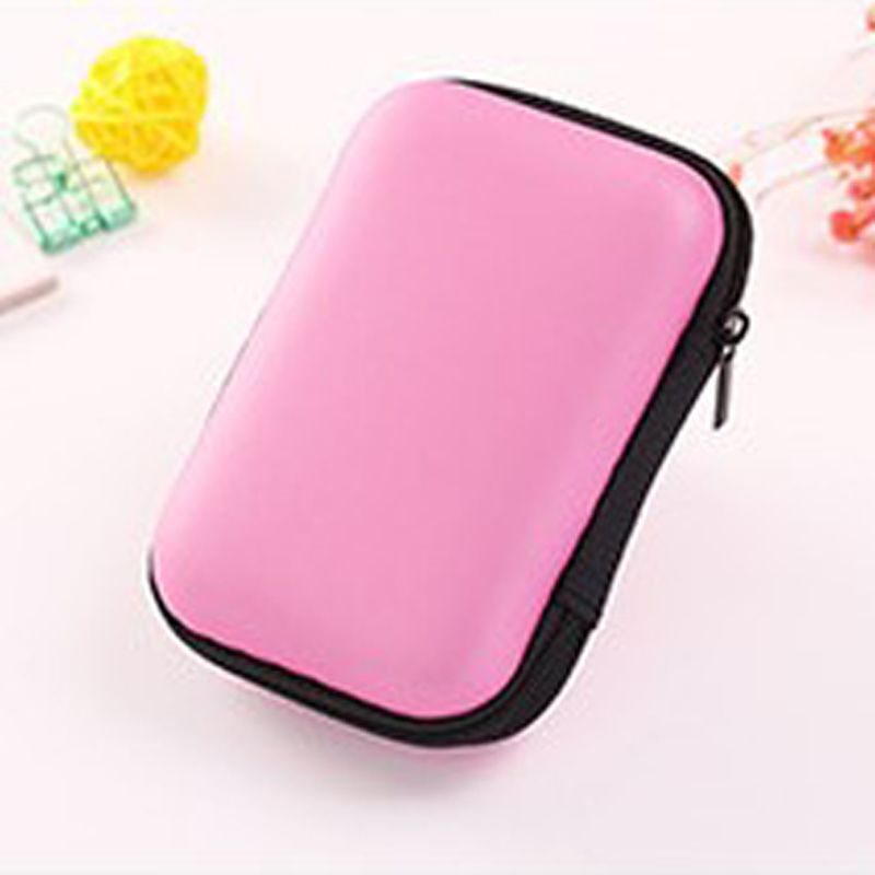 Mini Earpod Zipper Case | Bag-all Pink