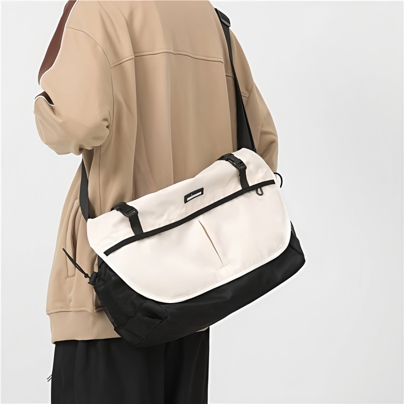 1PC Japanese Style Canvas Shoulder Bag Travel Bag Messenger Bag