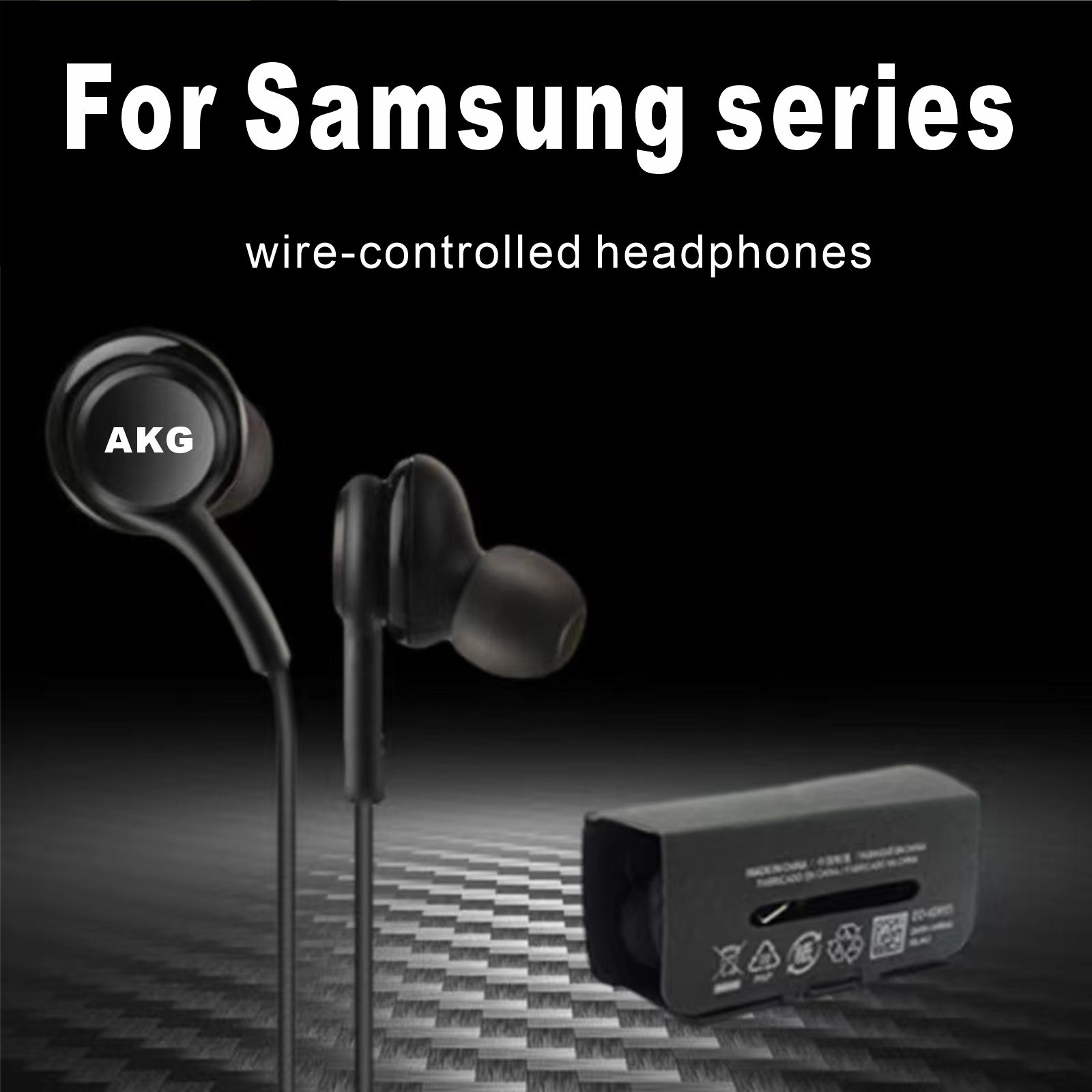 AKG Casque Écouteurs Écouteurs Écouteurs pour Samsung Galaxy S9 S8