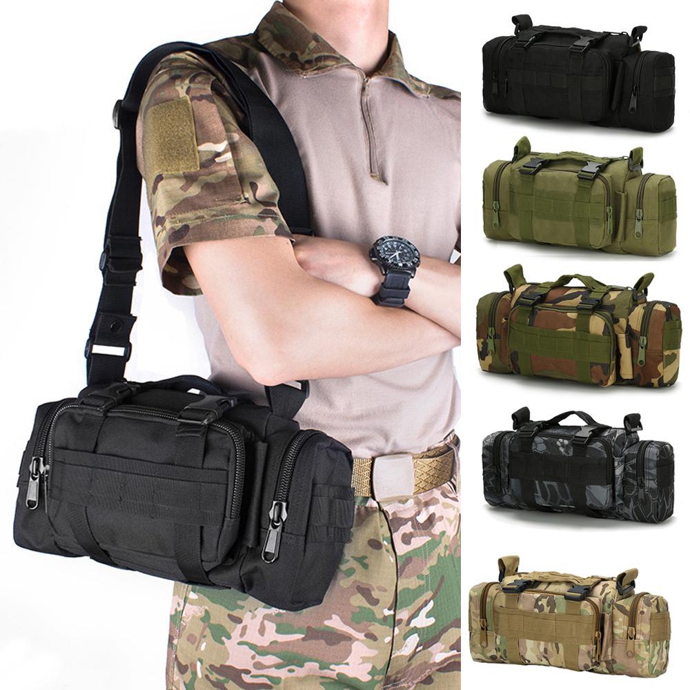 

Outdoor Multifunctional Waist Bag Military Tactical Waist Bag Molle System Camouflage Pocket Bag Army Assault Waist Bag