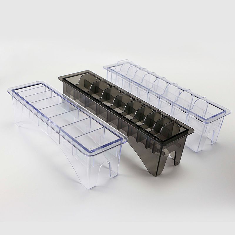 Comb Storage Case 8 10 Grid Electric Hair Clipper Limit Comb Organizer Guide Comb Storage Case Rectangular Plastic Blade Organizer For Hair Trimmer | Shop The Latest Trends | Temu Comb Storage Case 8 10 Grid Electric Hair Clipper Limit Comb Organizer Guide Comb Storage Case Rectangular Plastic Blade Organizer For Hair Trimmer | Shop The Latest Trends | Temu