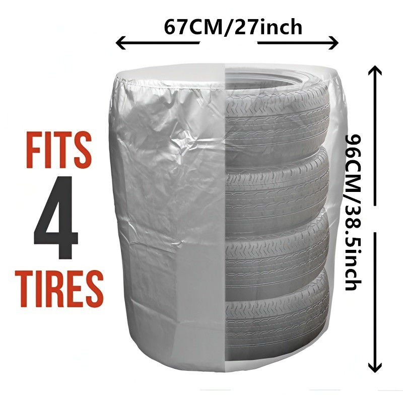 4pcs Sac de rangement pour pneus de voiture Housse de pneu - Temu Canada