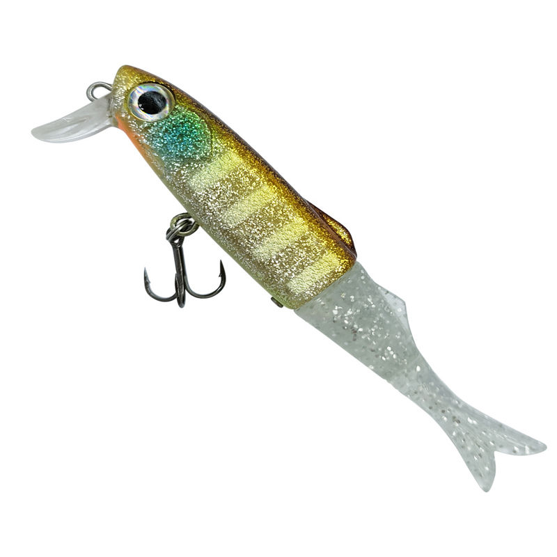 3d Eyes Soft Tail Minnow Bait A Realistic Fishing Lure - Temu Canada