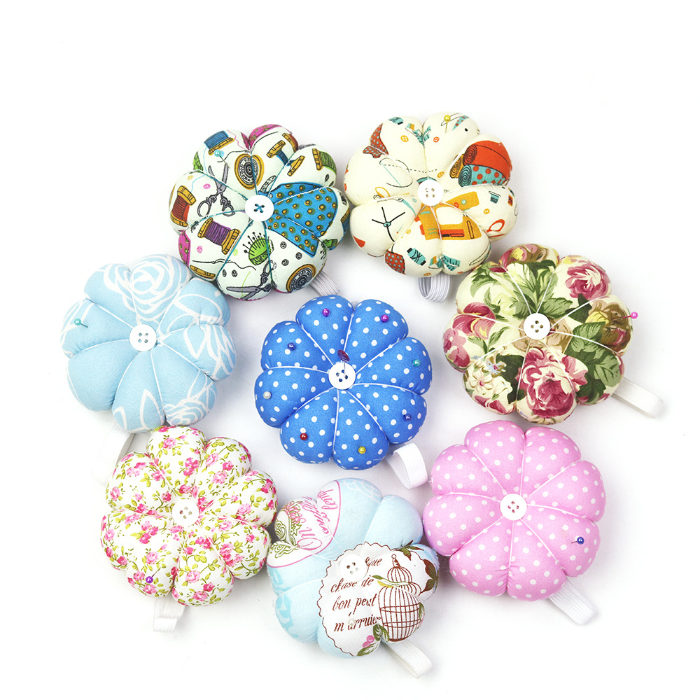 Sewing Pin Cushion Pumpkin Shaped For Diy Crafts Quilting Needlework Sewing  Accessories Wrist Pin Cushion