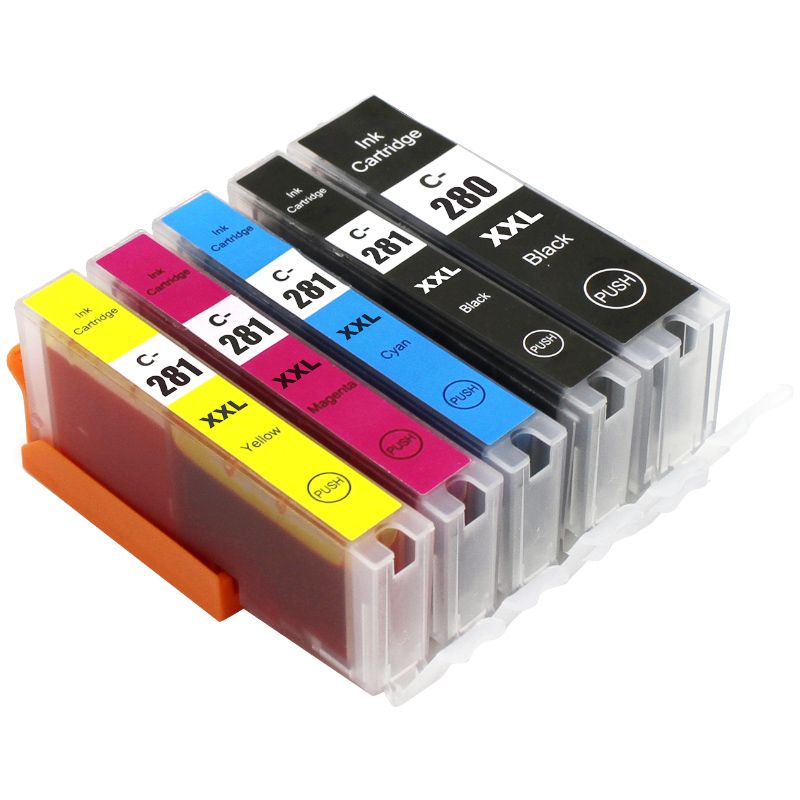 Hwdid 280 Ink Cartridge Compatible With Canon Pgi 280xxl Cli 281xxl Ink ...