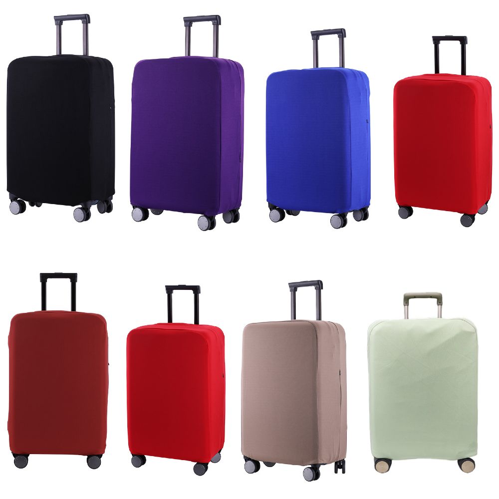 

Elastic Travel Case Cover, Dustproof Solid Color Suitcase Protector, Travel Luggage Cover