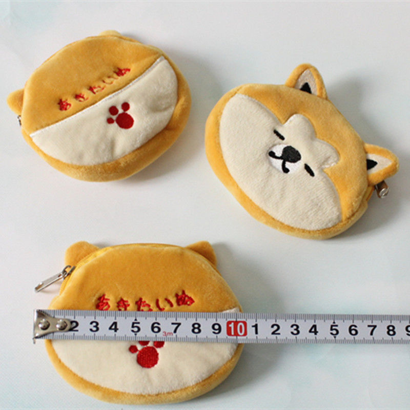 Sumikkogurashi Mini Coin Purse Shiba Inu Sweets Pouch Kawaii Playing with Dogs