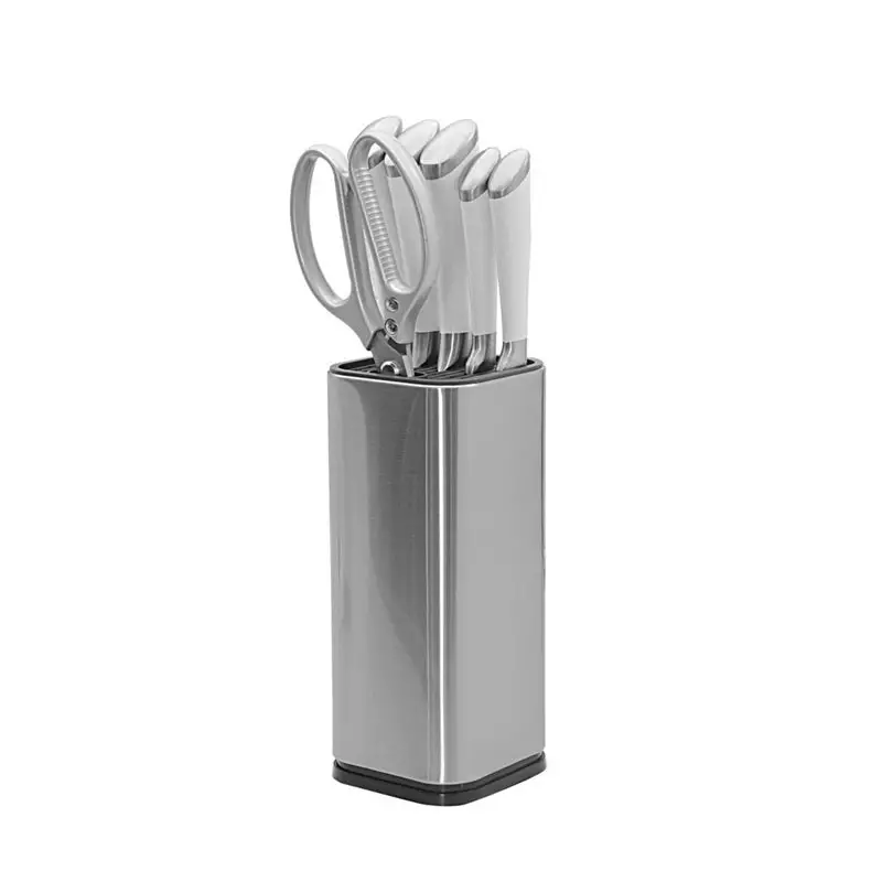 1pc stainless steel knife rack easy to clean durable and space saving kitchen accessory details 1