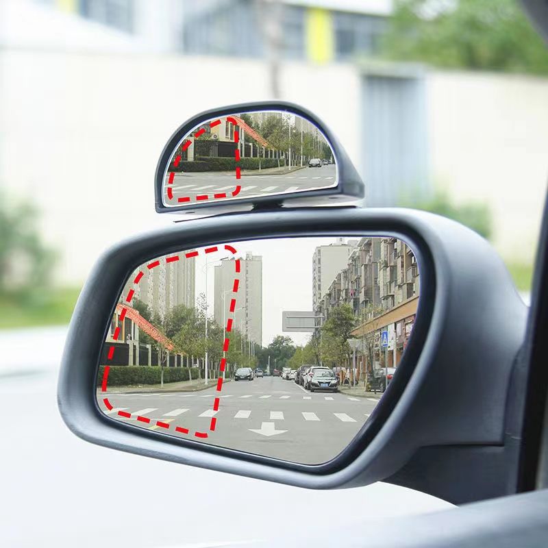 Universal Auto Rückspiegel, Motorhaubenspiegel Auto Kopfhaube Rückspiegel  Auto Zusatzrückspiegel Links/Rechts,Sichtfeld erweitern : : Auto &  Motorrad