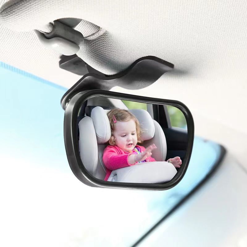 1pc Child Backseat Mirror | Clip for Car | Safety Inside Blind Spot Mirror