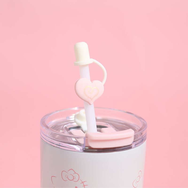 Cute Straw Cup Children's Cartoon Water Cup Kindergarten - Temu