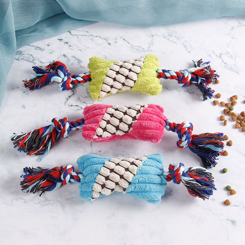 Pet Knot Toy For Dog Cat Carrot Shape Dog Chew Toys Cotton - Temu