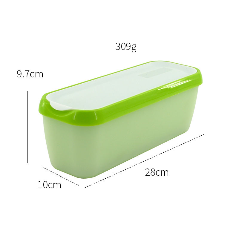 5pcs Reusable Ice Cream Containers Homemade Ice Cream Box Storage