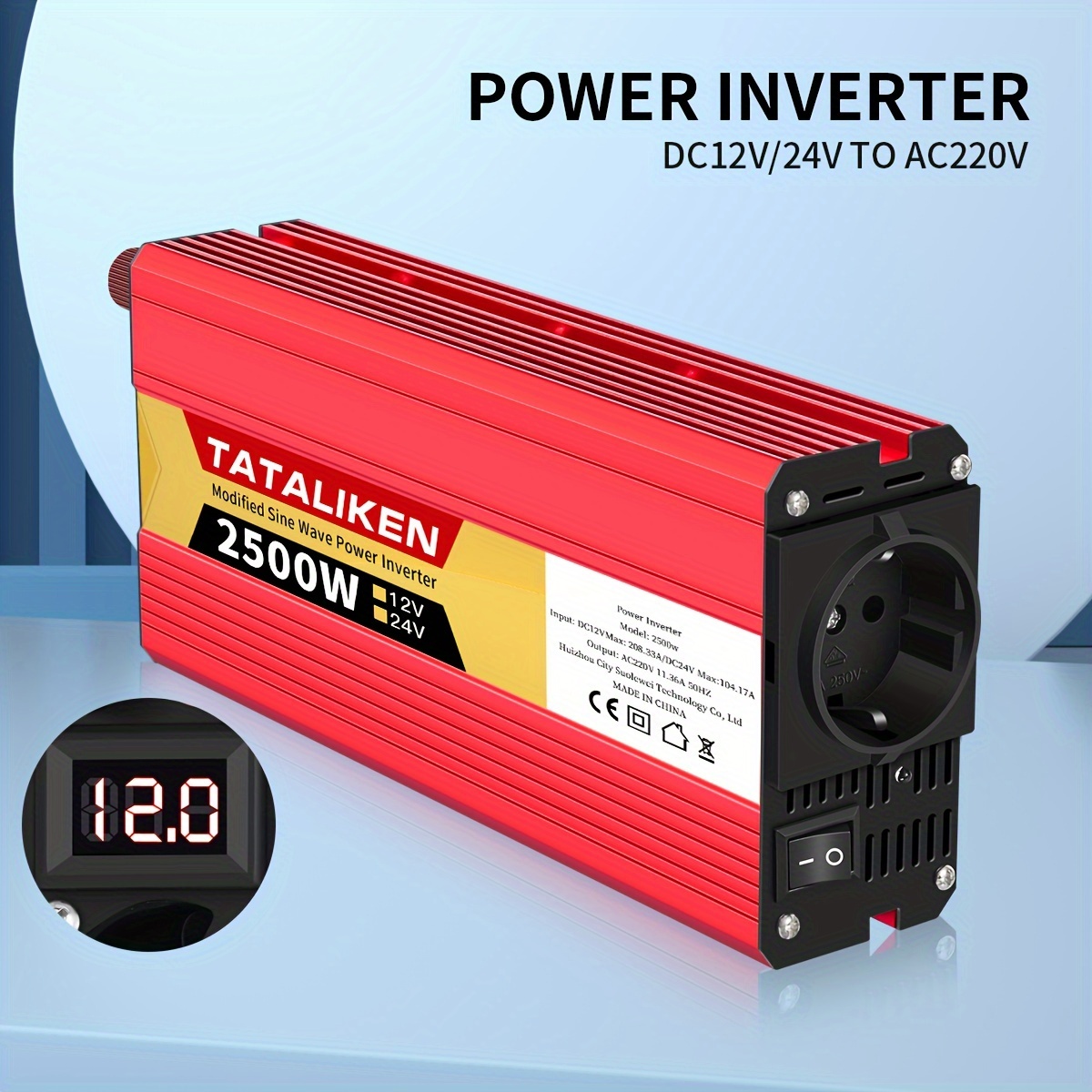 12v To 110v Inverter Power Inverters - Temu Philippines