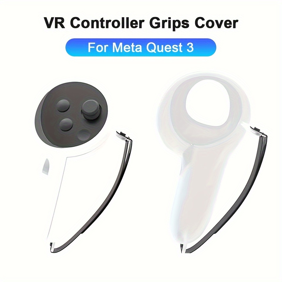 Controller Grips For Oculus Quest 3 Silicone Cover Protector - Temu Denmark