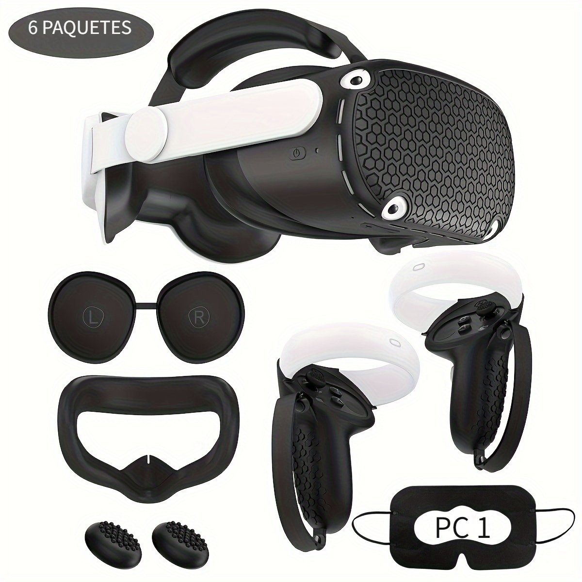 Para Meta/Oculus Quest 3 VR Bolsa de almacenamiento EVA Estuche de