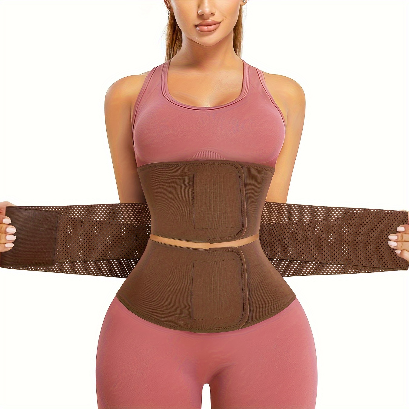 Men Women's Waist Training Girdle, Under Clothes Sports Tummy Waist Trainer  Corset Belt, Torso Shapewear Latex Models