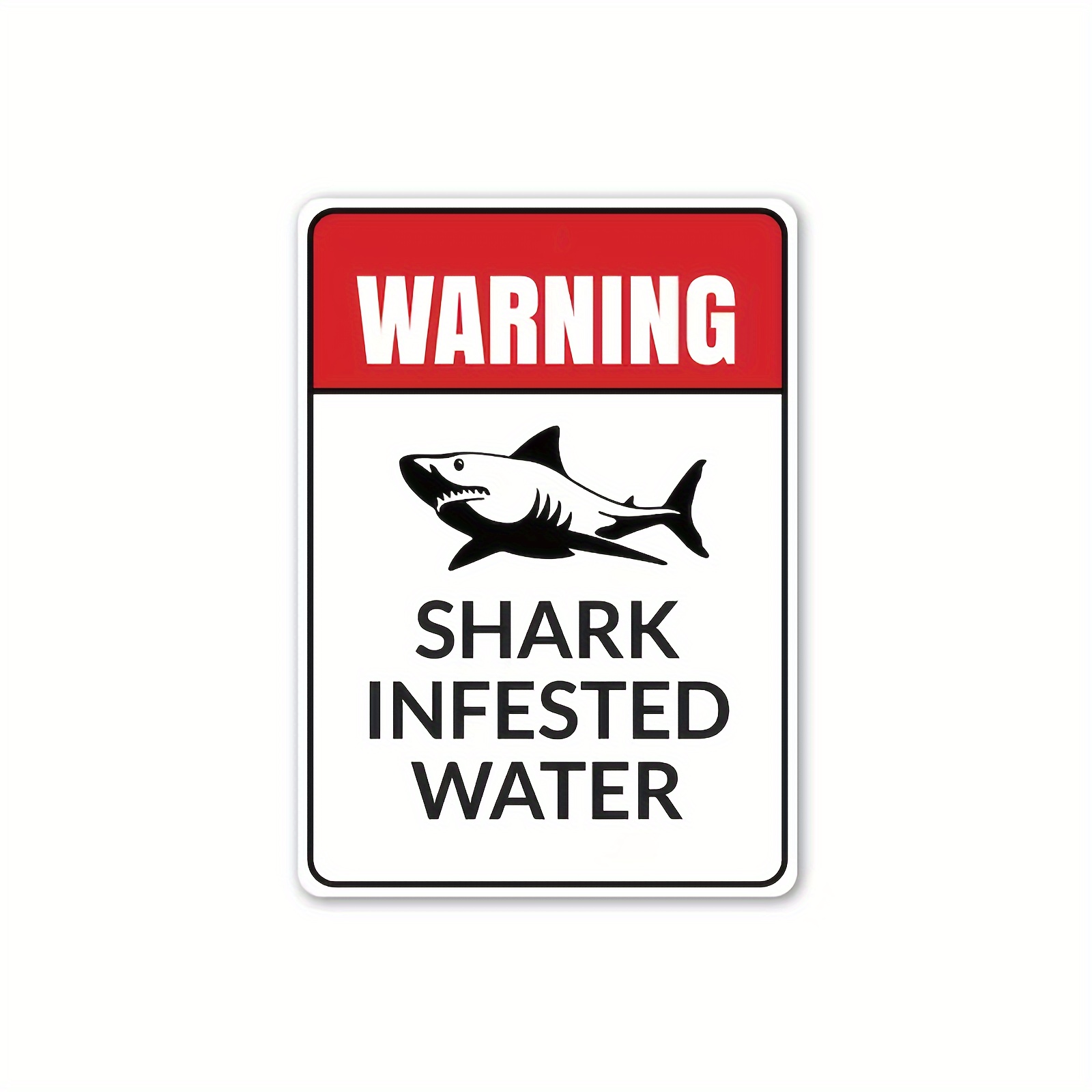 Jaws 80s Movie Poster Shark Fishing Metal Tin Sign Vintage - Temu