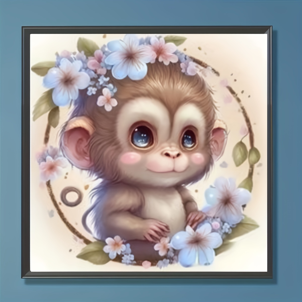 New Diamond Painting Tool Kit For Drawing A Small Monkey, 5D Self-made  Artificial Diamond Art Diamond Painting DIY Handmade Decoration Painting