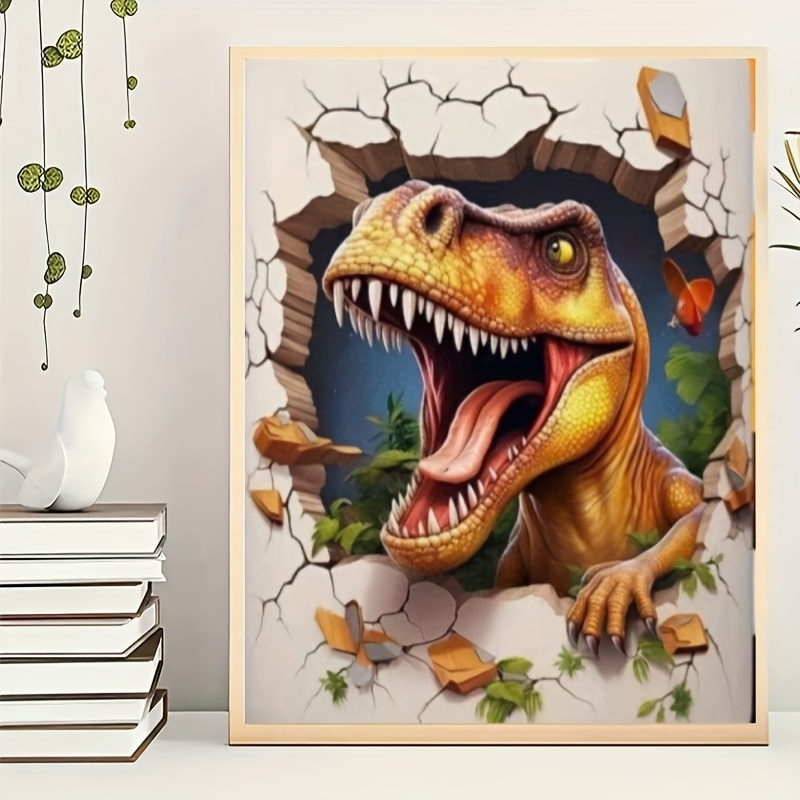 Mad T Rex Dino - 5D Diamond Paintings 