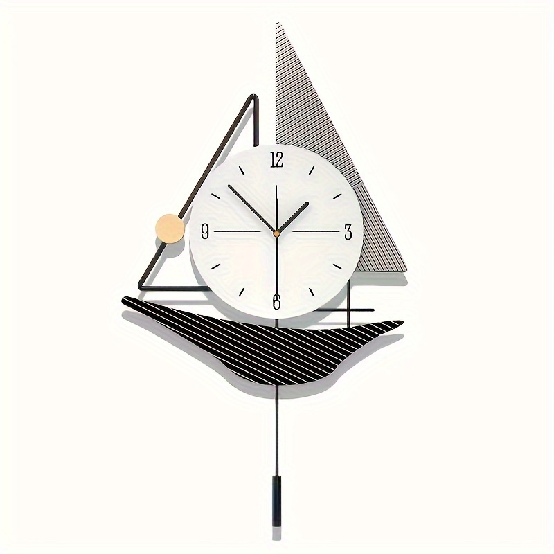 Nordic Reloj De Pared Reloj Salón Personalidad De La Moda Casa De Madera  Creativa Simple Reloj De Cuarzo Reloj Moderno Arte De 89,78 €