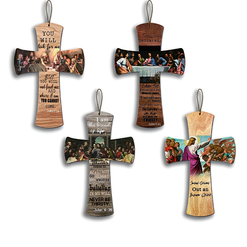 Wooden Crosses, Small Wooden Crosses, Wood Crosses For Crafts