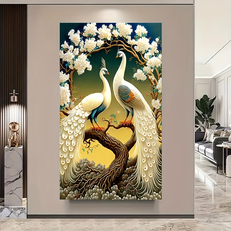DIY 5D Diamond Painting Peacock Animal Diamond Embroidery - China Decor and Diamond  Painting price