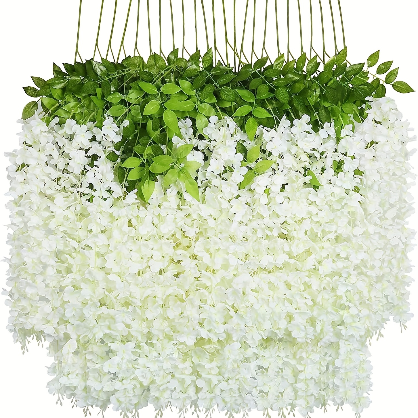 Muro Di Piante Verdi Artificiali Seta Ignifuga Foglie Finte Piante Verdi  Appeso Vite Bouquet Foglie Di Piante Casa Parete Fondale Decorazione Di  Nozze Da 12,94 €