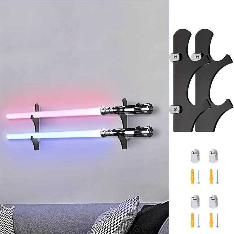 Light Saber Stand Vertical Wall Mount Rack for Star Wars Force FX  Lightsabers US