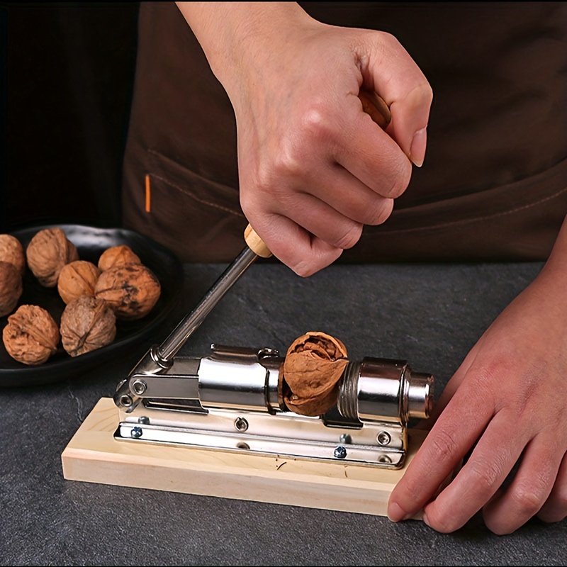 Christmas Manual Nut Grinder, Nut Chopper Grinder With Non-slip Base,  Multifunctional Dried Fruit Crusher Peanut Masher, Peanut Grinding Device  Kitche