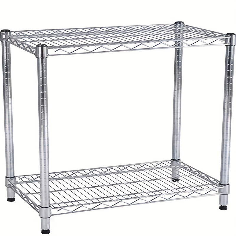 Clearance Sale! 3-Tier Storage Shelves Adjustable,Heavy Duty Storage Rack  Metal Shelf Organizer Wire Rack Shelf for Pantry Garage Kitchen