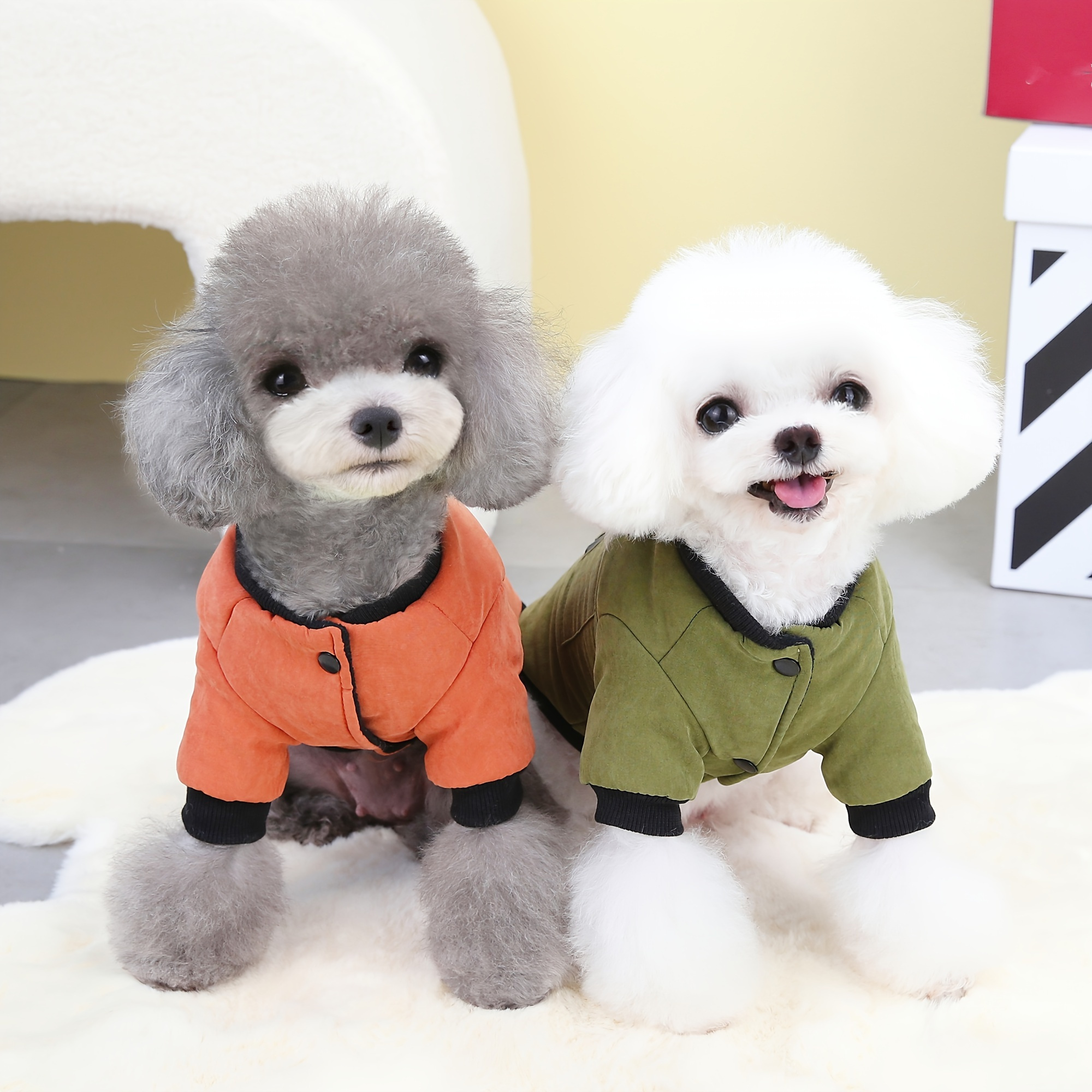 Dog print fleece on sale jackets