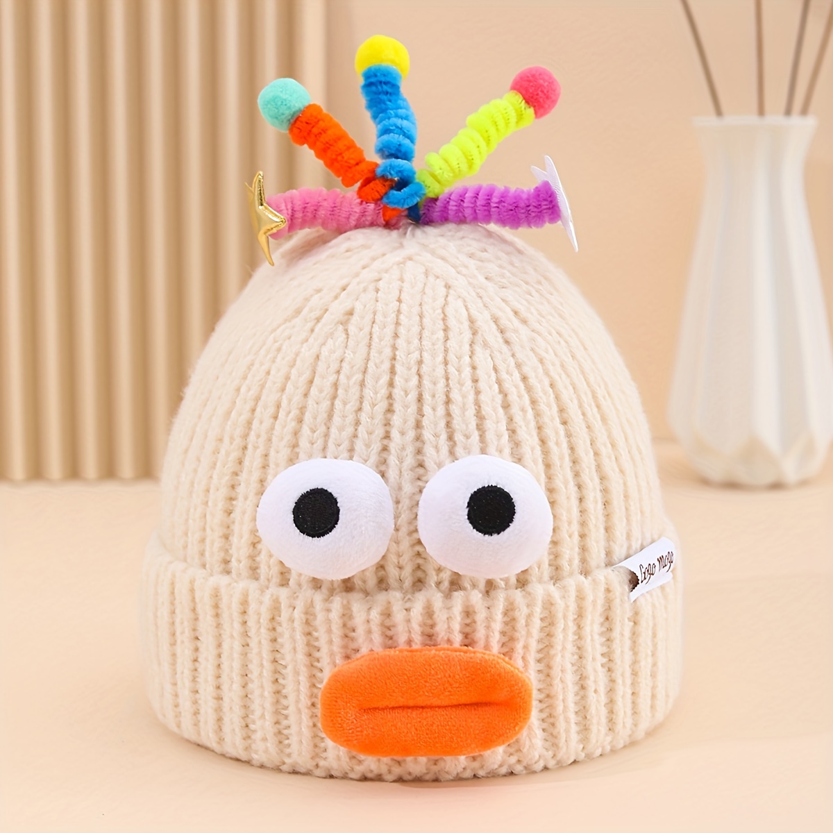 1pc Welcome To The Funny Farm Country Cottage Chicken Coop Beanie