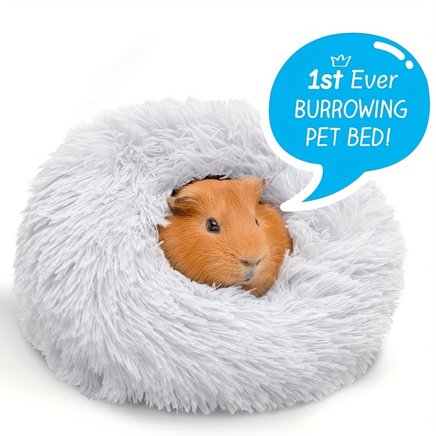 Cozy And Comfy Hamster Bed: Soft Cotton Cage Sleeping Bed With Warm Cushion  Pet Accessories - Temu