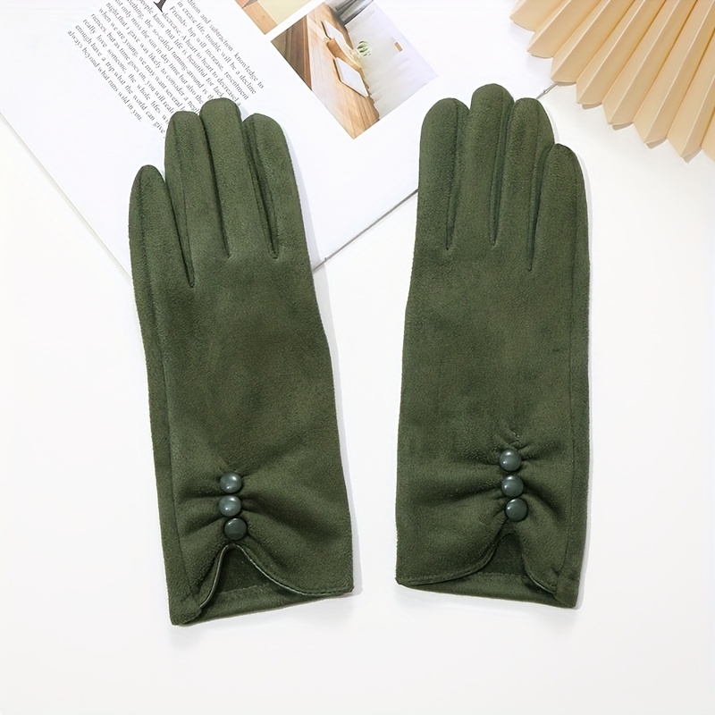 Gants d’hiver pour femmes Lait Soie Gants de banquet courts Gants de  conduite élastiques -aob