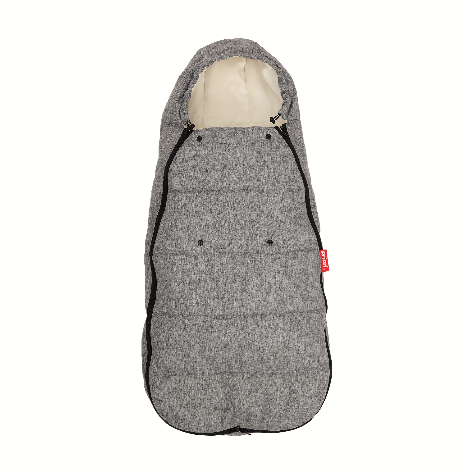 Baby Stroller Sleeping Bag Knitted Button And Fleece Warm Mini Ears Small  Tail Sleeping Bag - Temu
