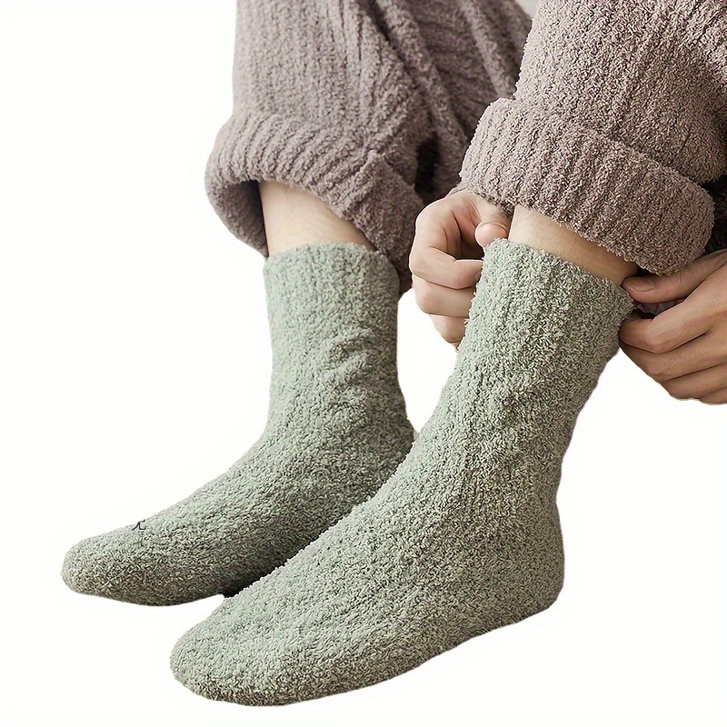 Merino Wool Socks Men Super Thick Hiking Socks Thermal Socks - Temu